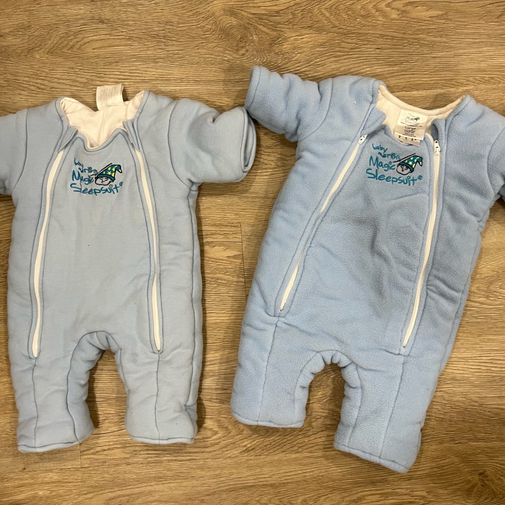 BABY MERLIN MAGIC SLEEPSUIT (2 TOTAL)